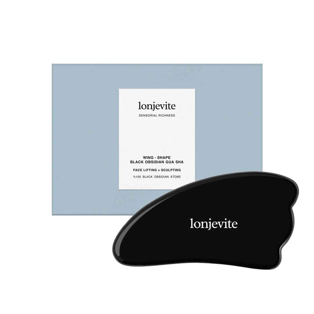 Image of Black Obsidian Gua Sha