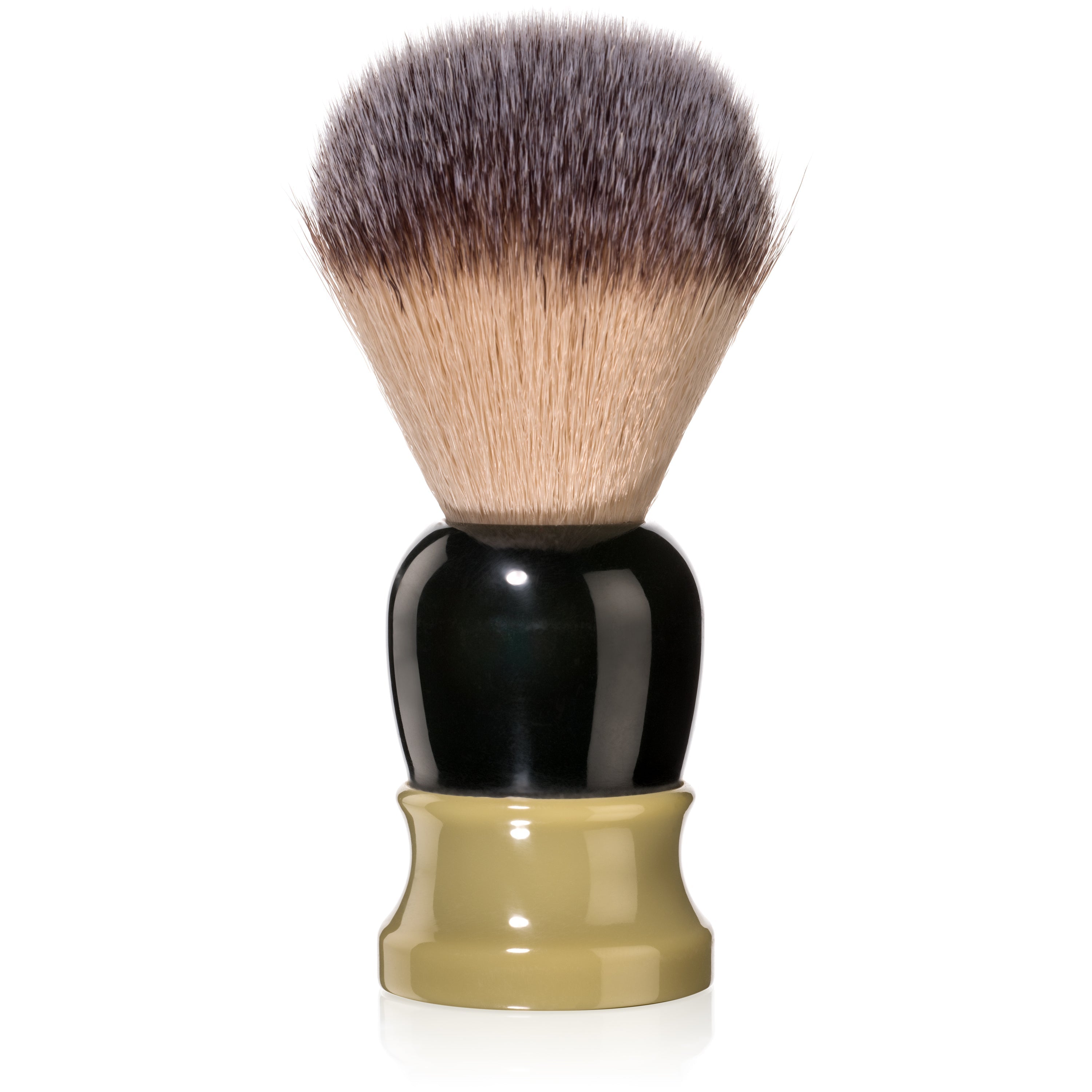 Image of Fine Accoutrements Classic Shaving Brush - Green/Gold-1