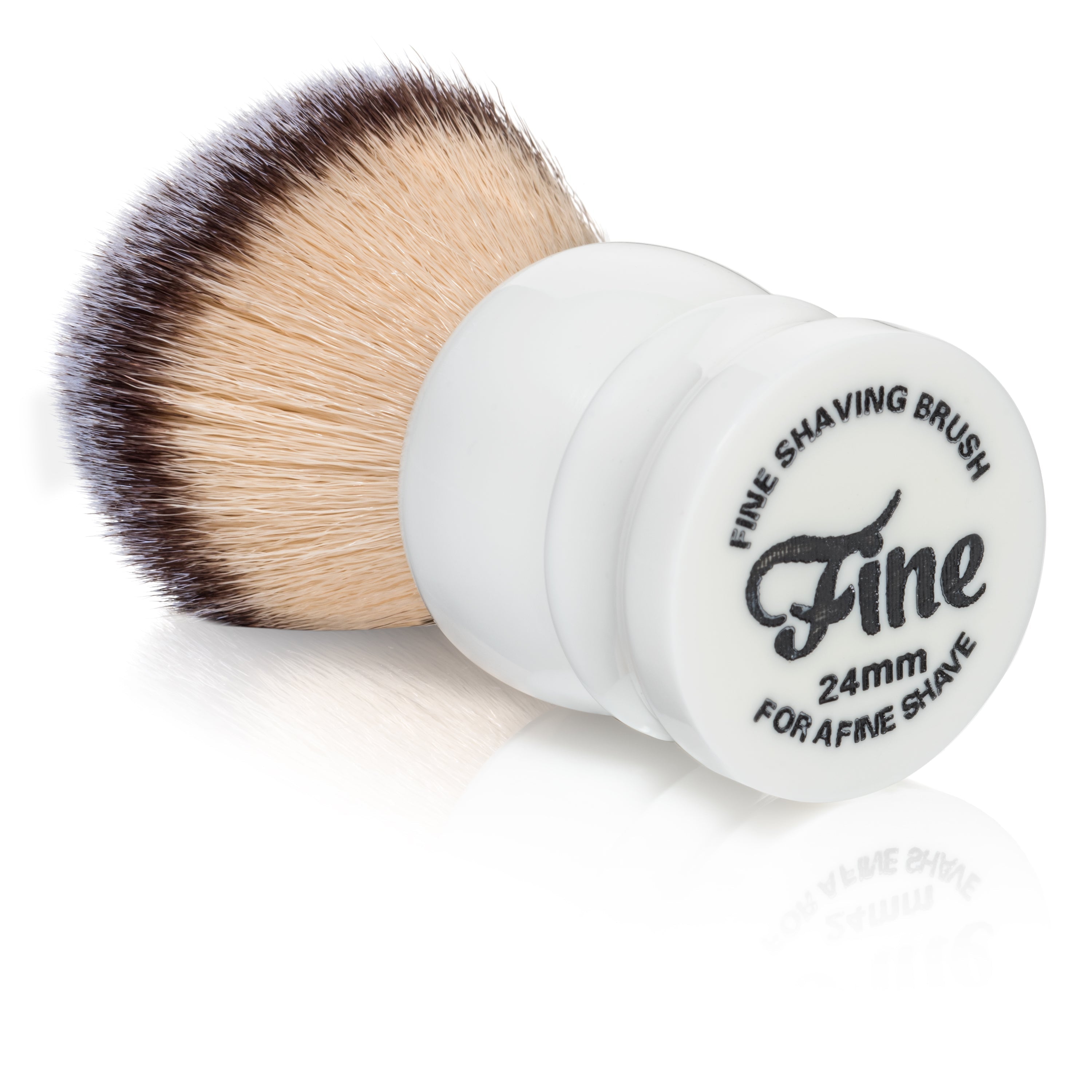 Image of Fine Accoutrements Stout Shaving White Brush-2