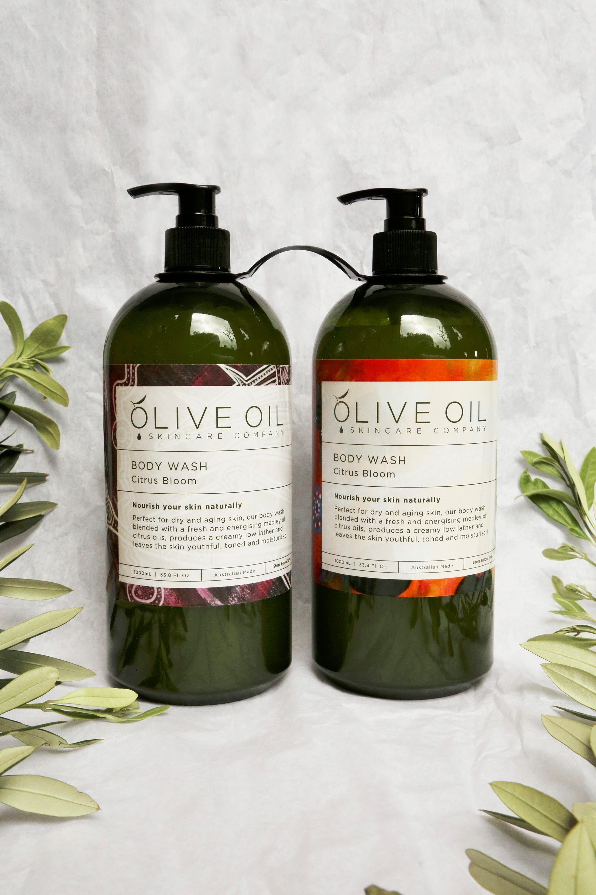 Image of Limited Edition TWIN PACK: Body Wash, Castile Style, Citrus Bloom, 1000 ml x 2-0