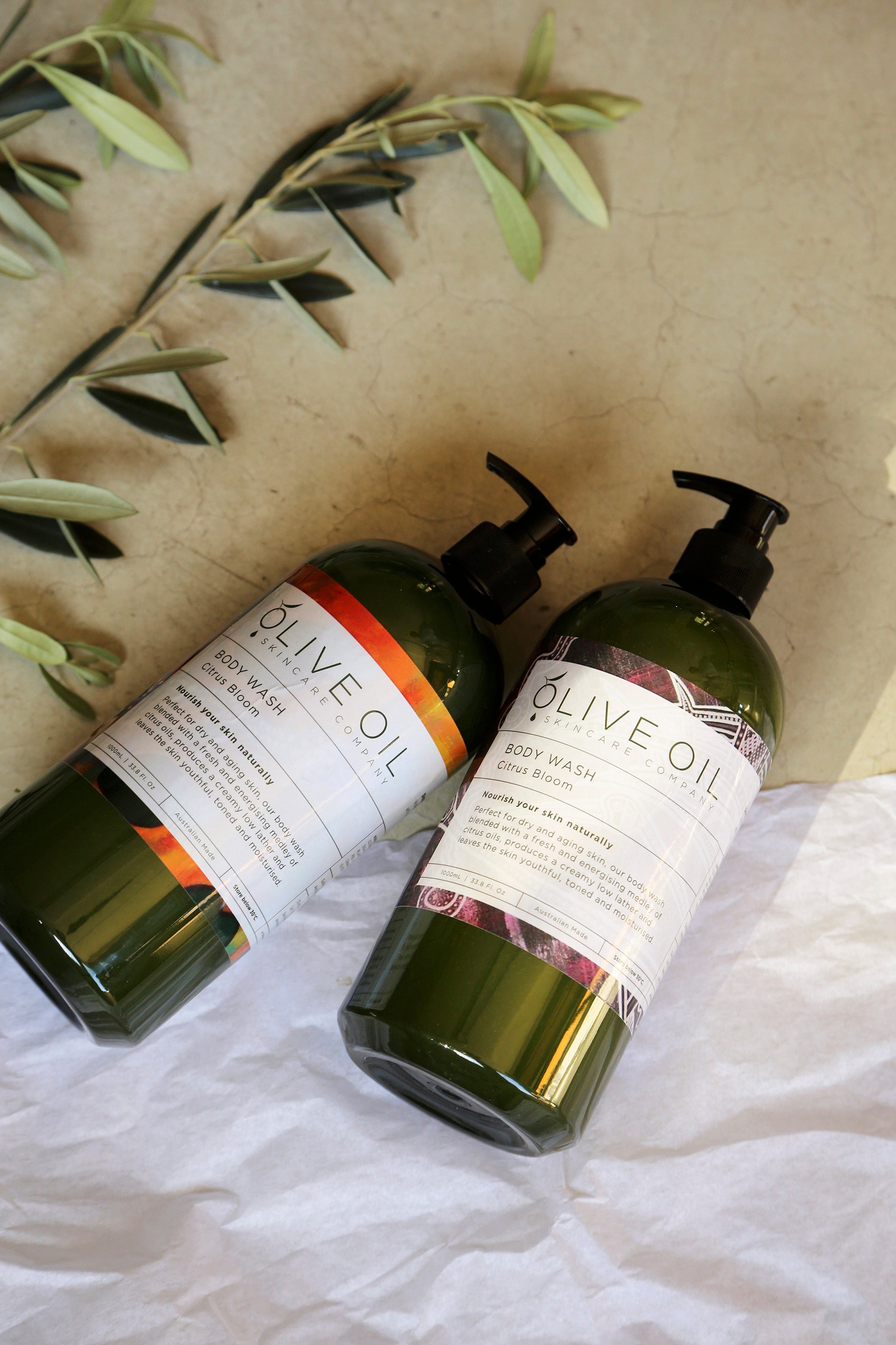 Image of Limited Edition TWIN PACK: Body Wash, Castile Style, Citrus Bloom, 1000 ml x 2-1