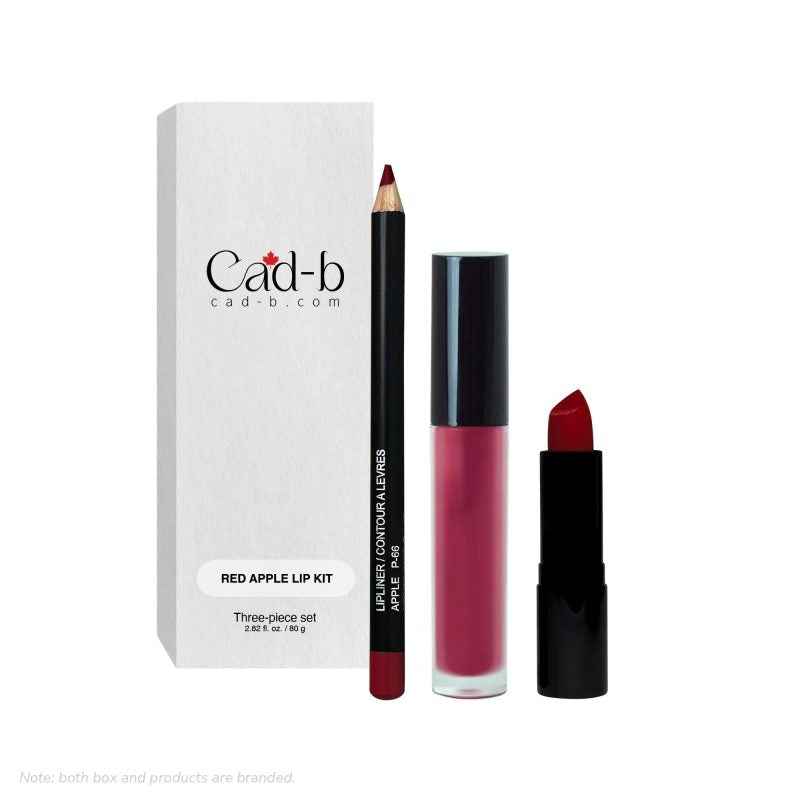 Image of Best Red Lip Kit – Red Apple – LKLRA | Paraben-Free, Cruelty-Free
