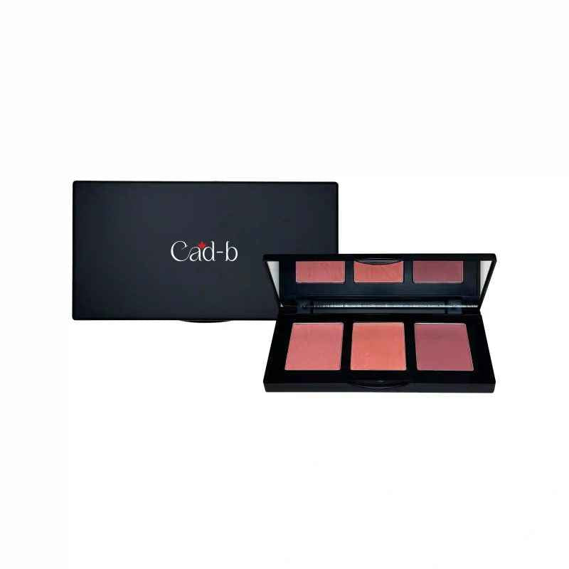 Image of Blush Palette – Kissable – KBL31 | 3 Shades, Jojoba Oil Infused, Buildable Matte Finish