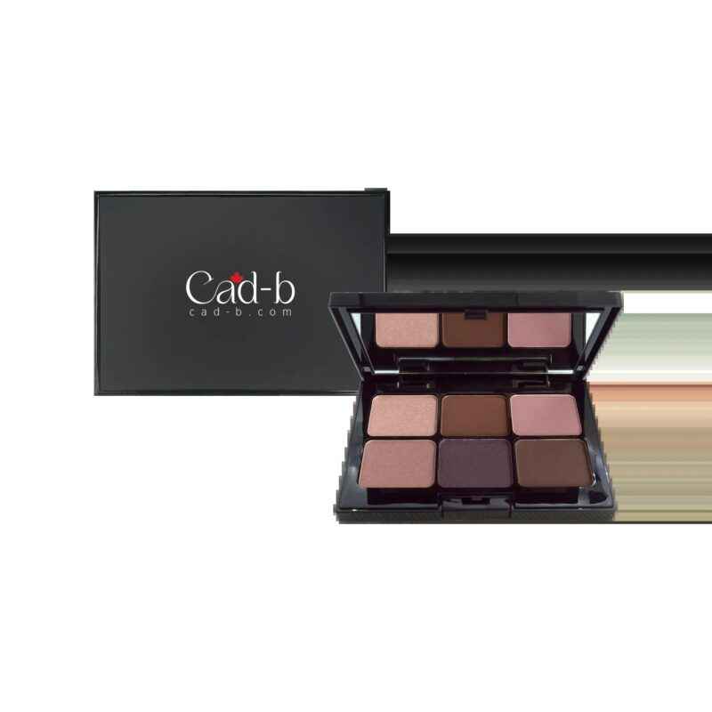 Image of Eyeshadow Palette – Sweet Almond – ETM103 | Creamy 6-Shade Palette | Vegan, Paraben-Free Eye Makeup