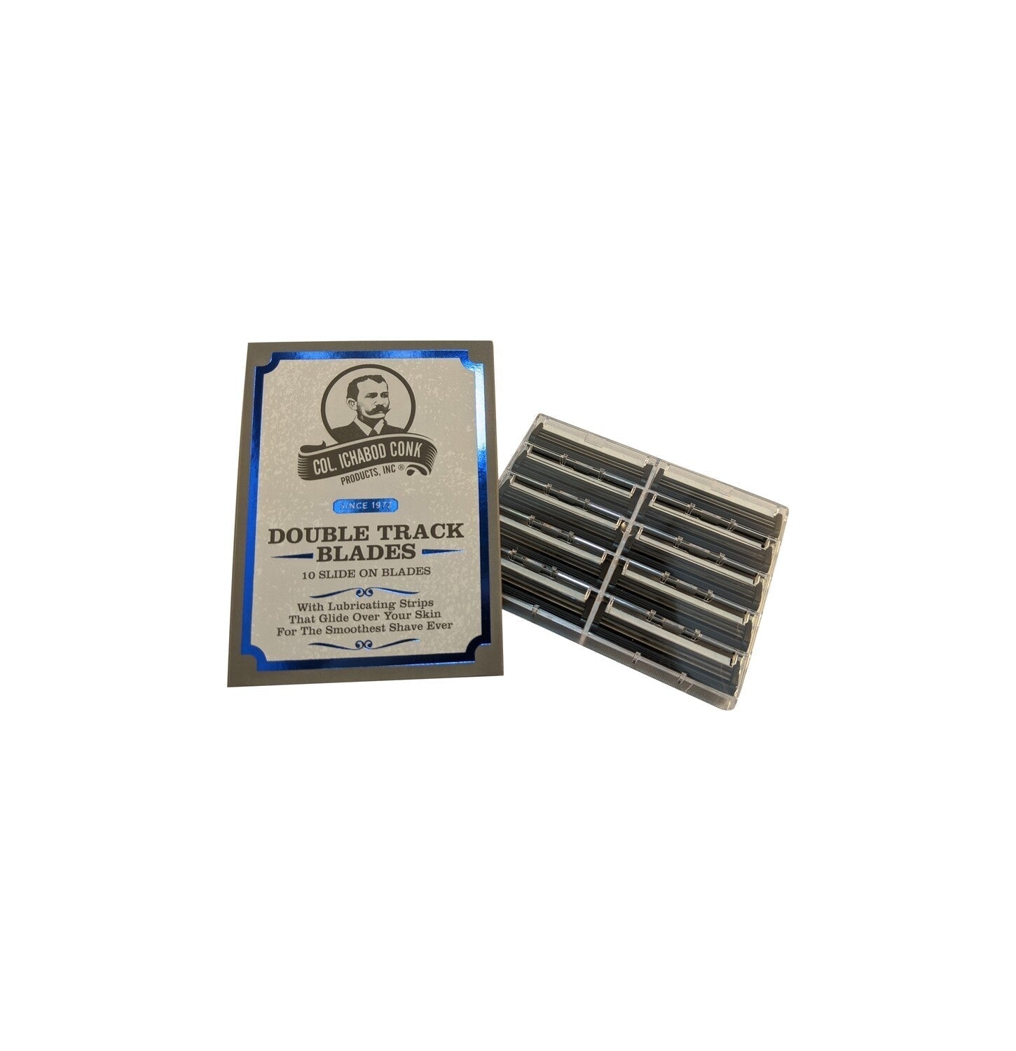 Image of Col. Conk Double Track Razor Blades - 10 pack-0