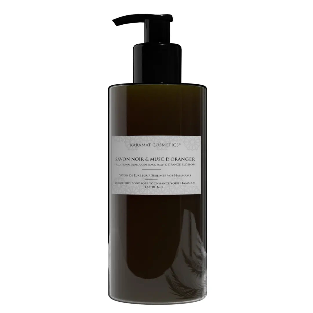 Image of Savon Noir Au Fleur D’oranger 300ml-0