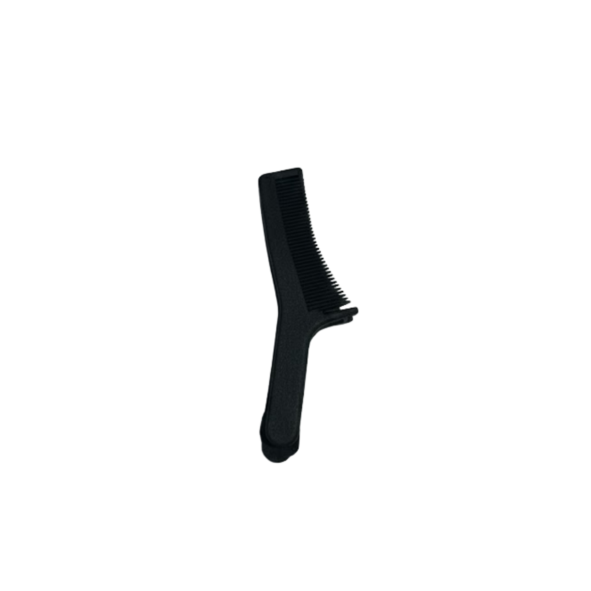 Image of Micro Moustache Comb w/Clip - Black-1