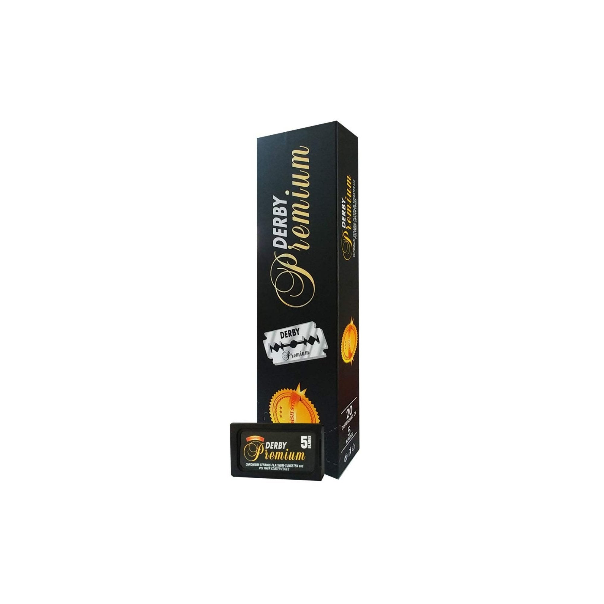 Image of Derby Premium Double Edge Blades (100ct)-2