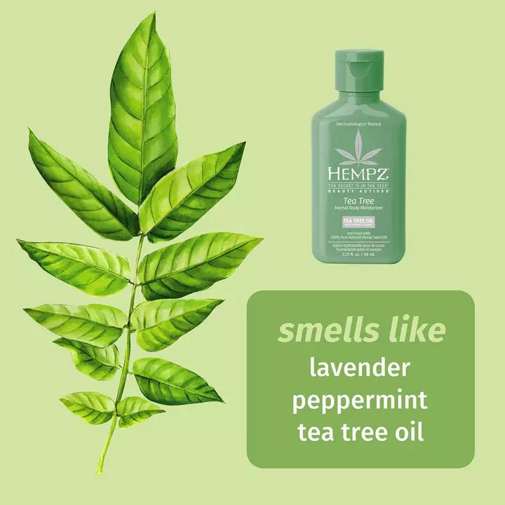 Image of Hempz Tea Tree Herbal Body Moisturizer 2.25oz.-1