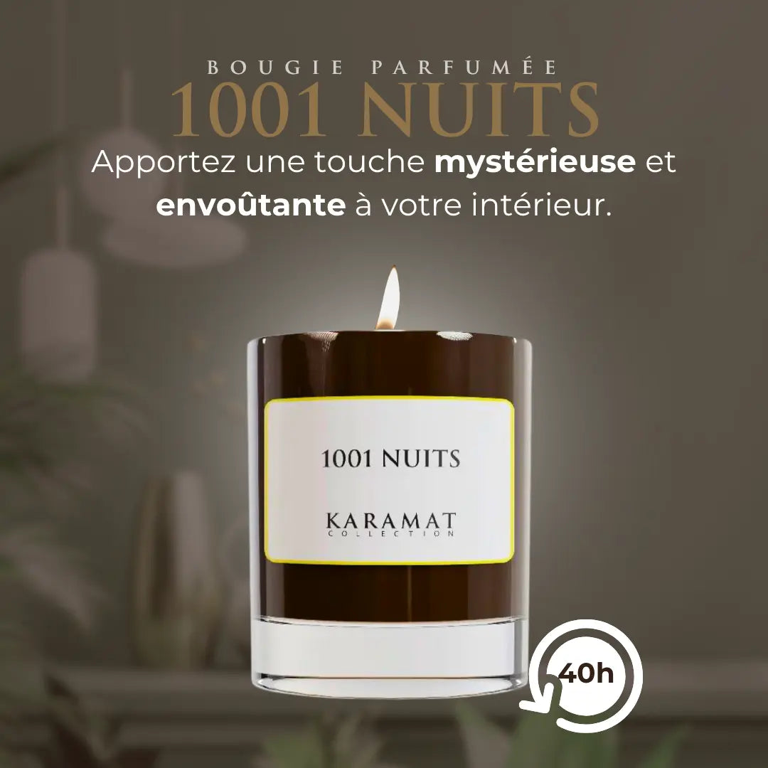 Image of bougie parfumée 1001 Nuits – Mystères de l’Orient-1