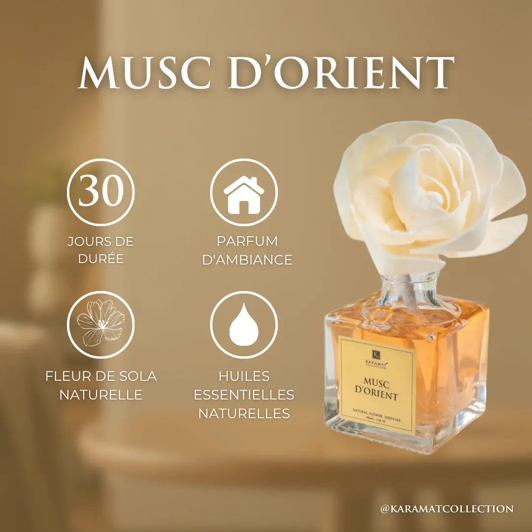Image of DIFFUSEUR À FLEURS 100ml – MUSC D’ORIENT-4