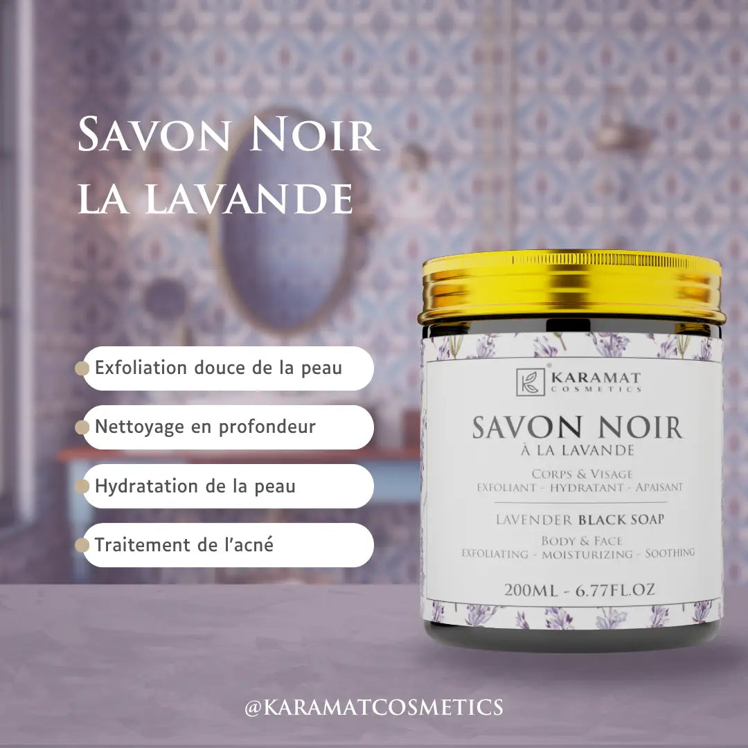Image of Savon Noir Lavande 200ml-1