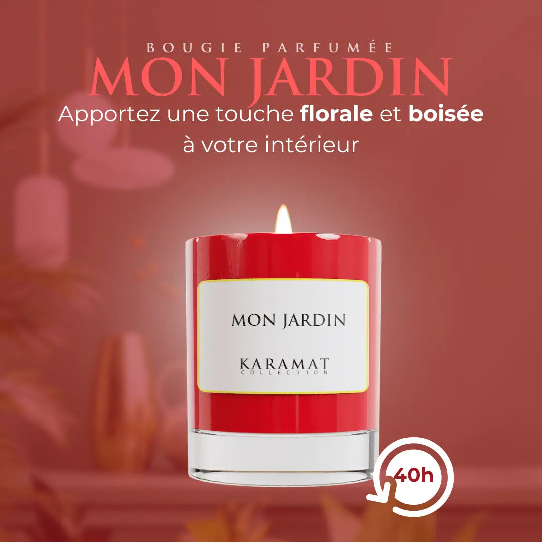 Image of bougie parfumée Mon Jardin – Jardin Secret-1