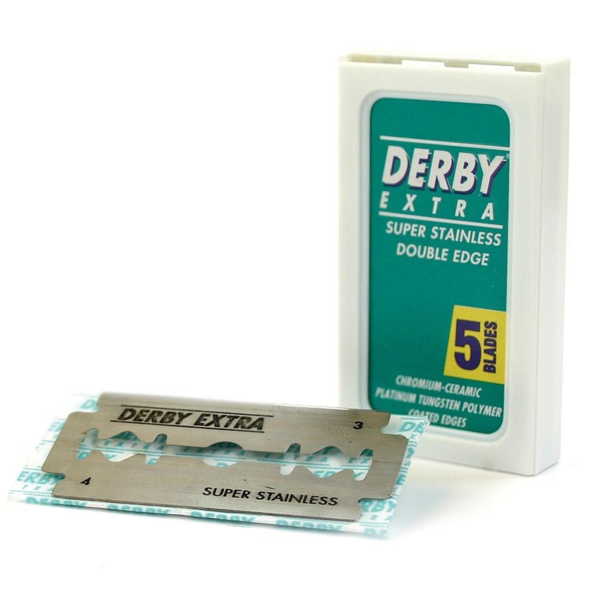 Image of Derby Extra Double Edge Blades (100 Blades/Pack)-3