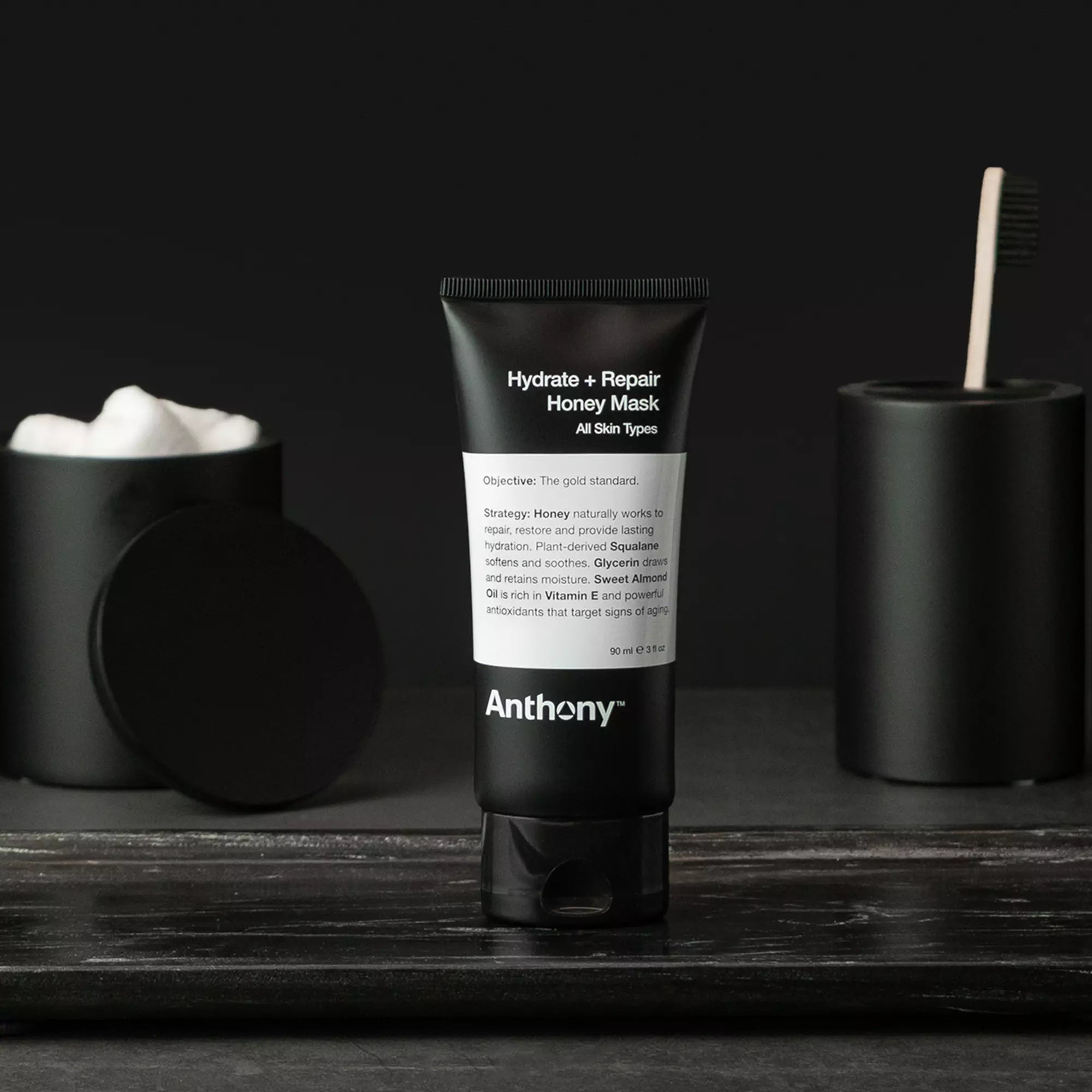 Image of Anthony Hydrate + Repair Honey Mask  3 Oz / 90 G-1