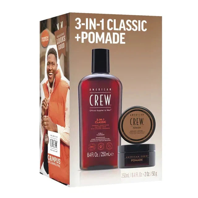 Image of American Crew 3-IN-1 Classic and Pomade Duo-0