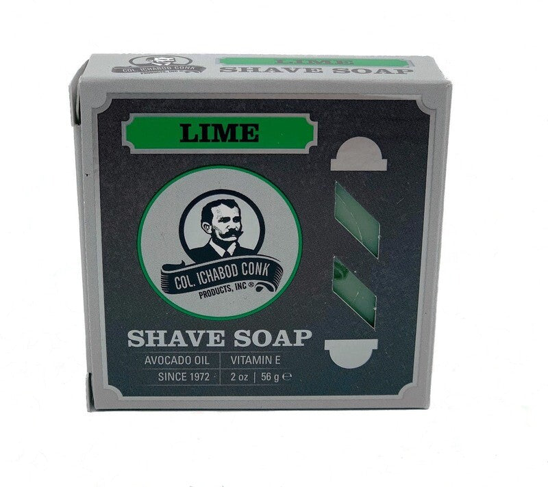 Image of Col. Conk Lime Soap - 2 oz - 2.4