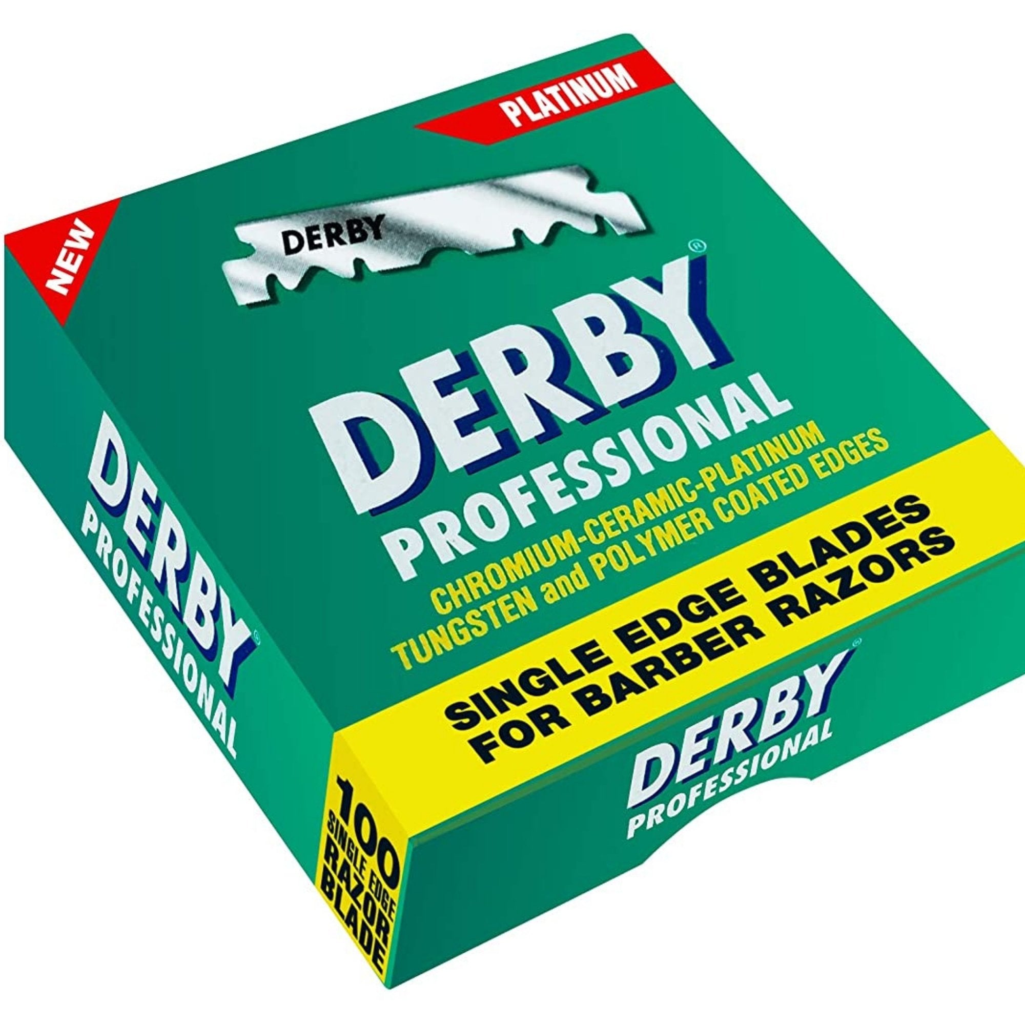 Image of Derby Professional Single Edge Razor Blade (100 Blades/Pack)-4