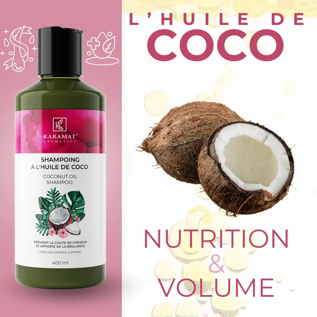 Image of Shampooing à l’huile de coco 400 ml-3