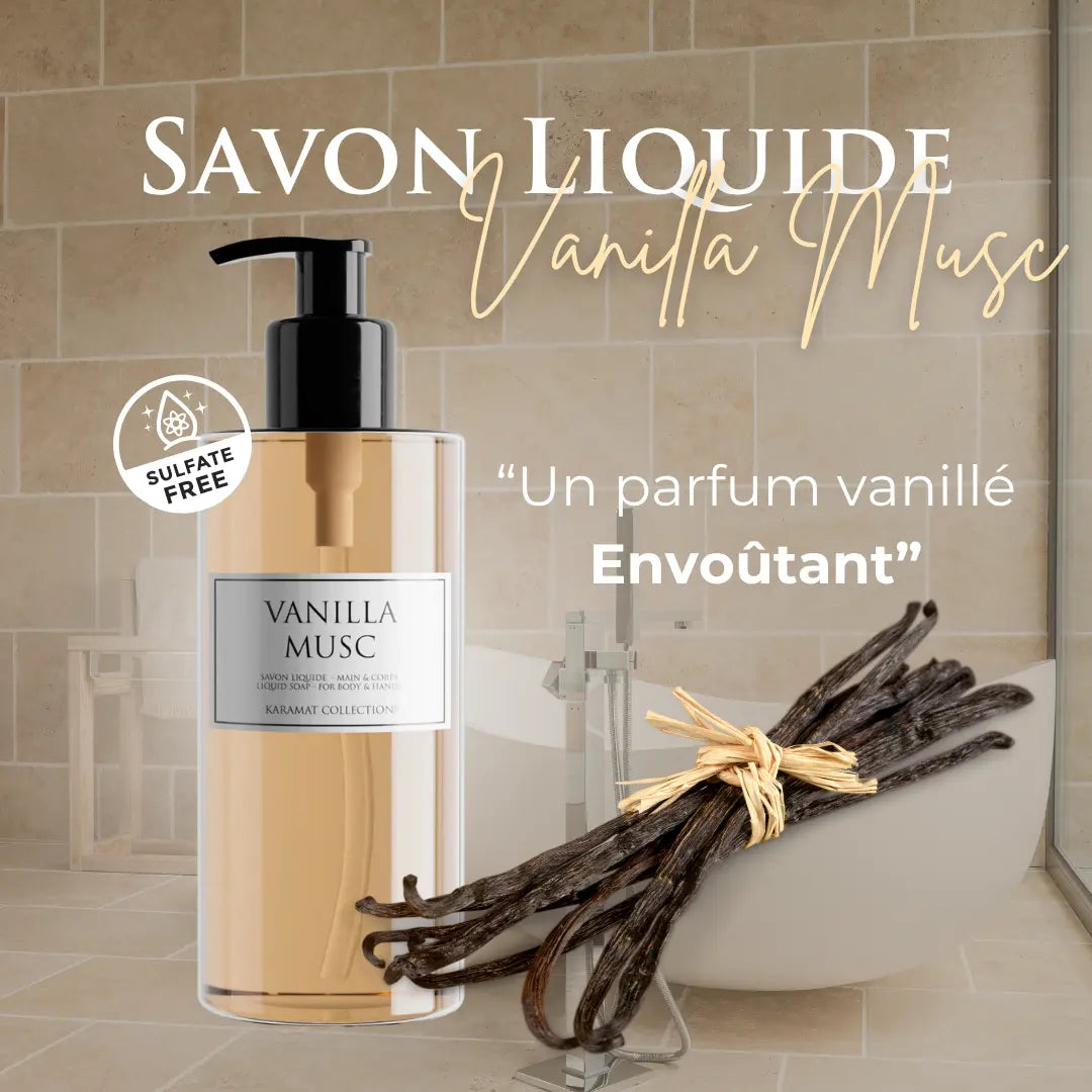 Image of VANILLA MUSC Savon Liquide de Luxe 300ml-1