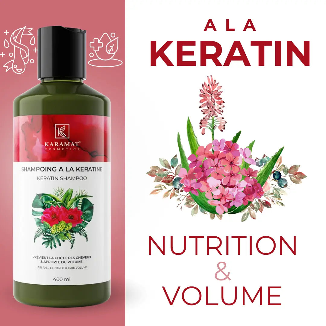 Image of Shampooing à la kératine 400 ml-3