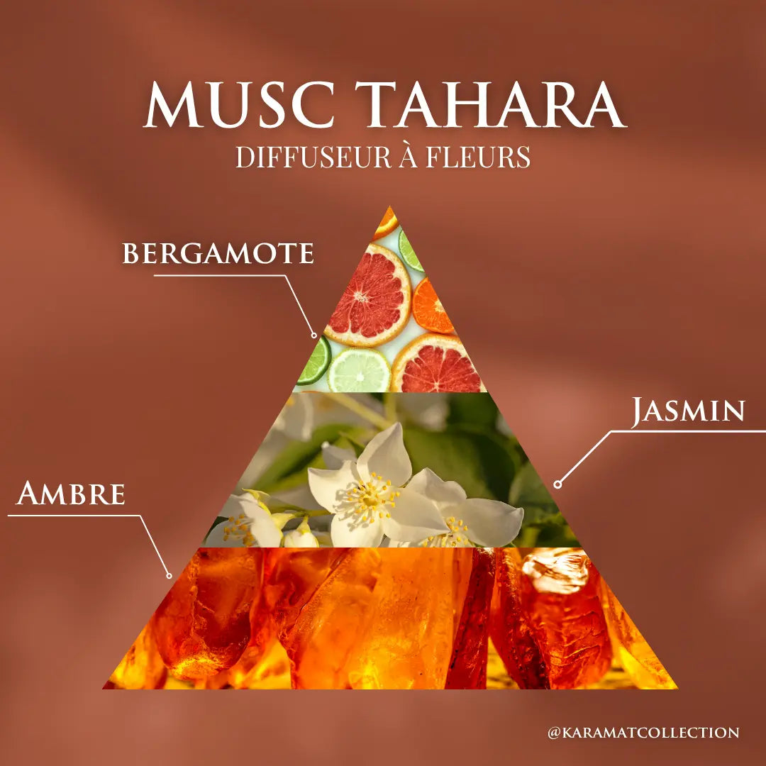 Image of DIFFUSEUR À FLEURS 100ml – MUSC TAHARA-3