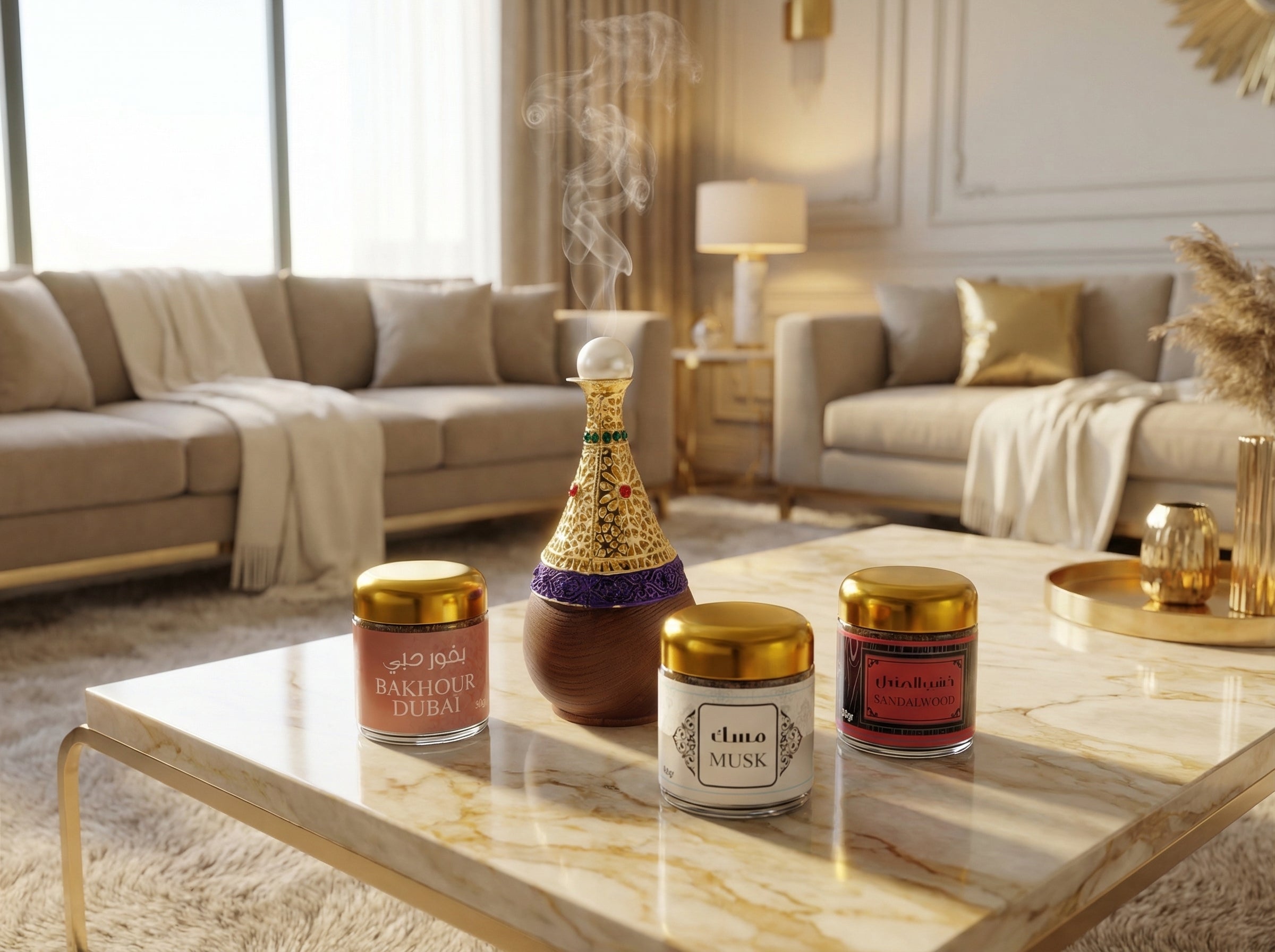 Image of La Boîte Découverte Bakhour – Parfum d’Ambiance Oriental Traditionnel-2