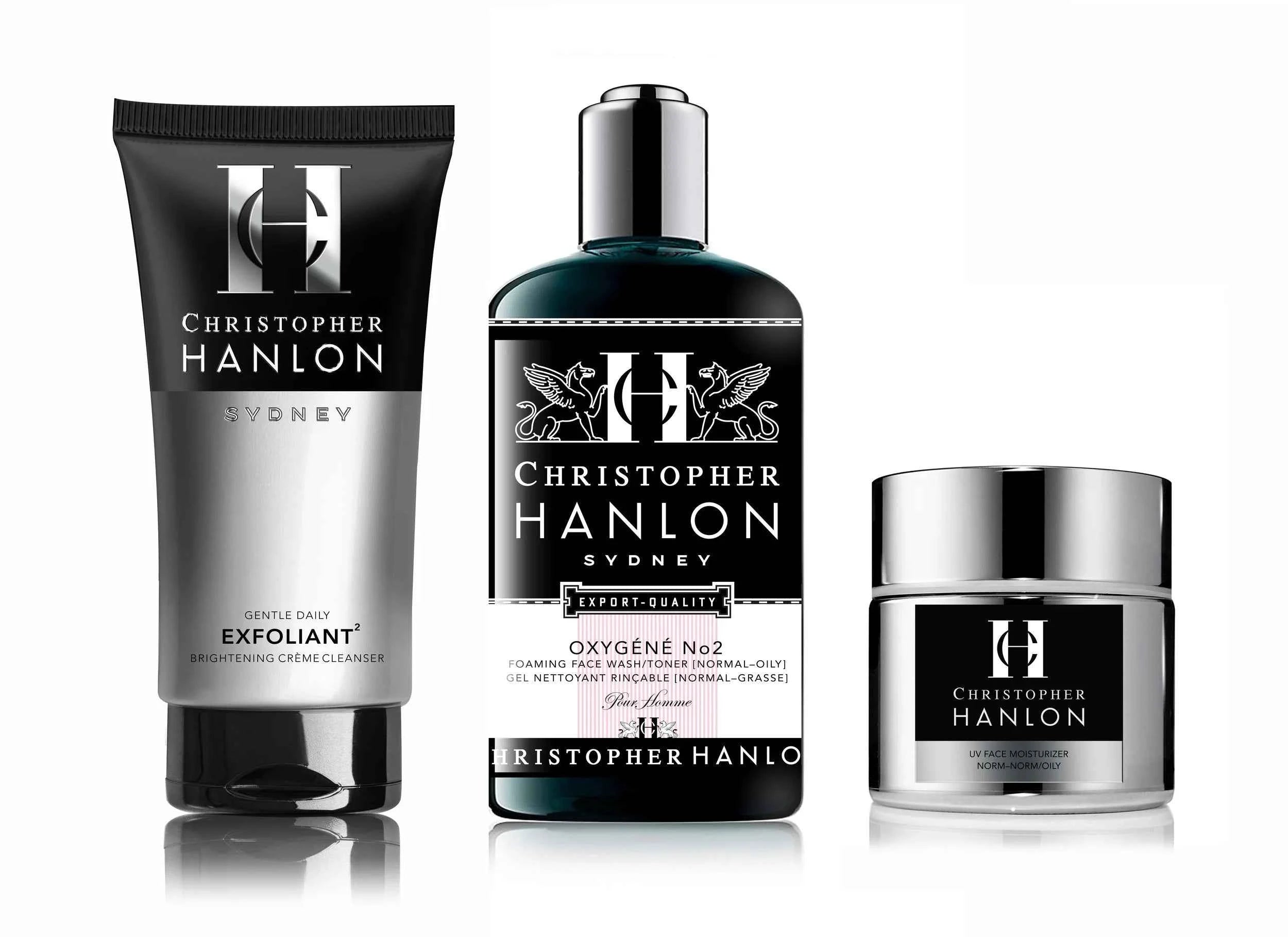 Image of CHRISTOPHER HANLON  3 Step MEN'S SKINCARE DEAL | Normal + Norm - Oily