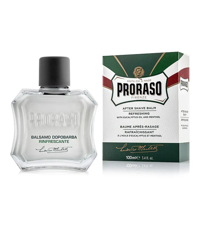 Image of Proraso Aftershave Balm Refreshing with Eucalyptus Oil & Menthol 100ML-0