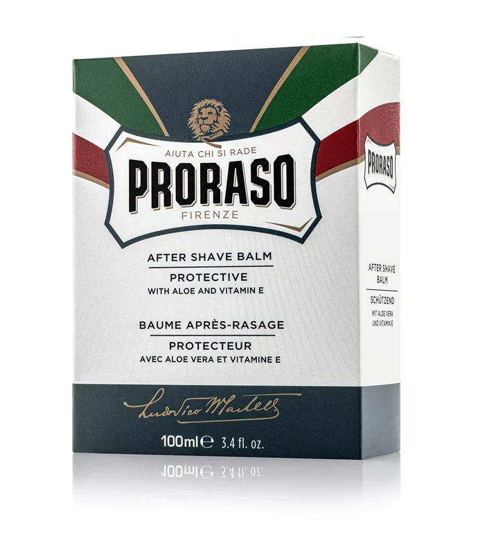 Image of Proraso Aftershave Balm Protective with Aloe Vera and Vitamin E 100ML-1
