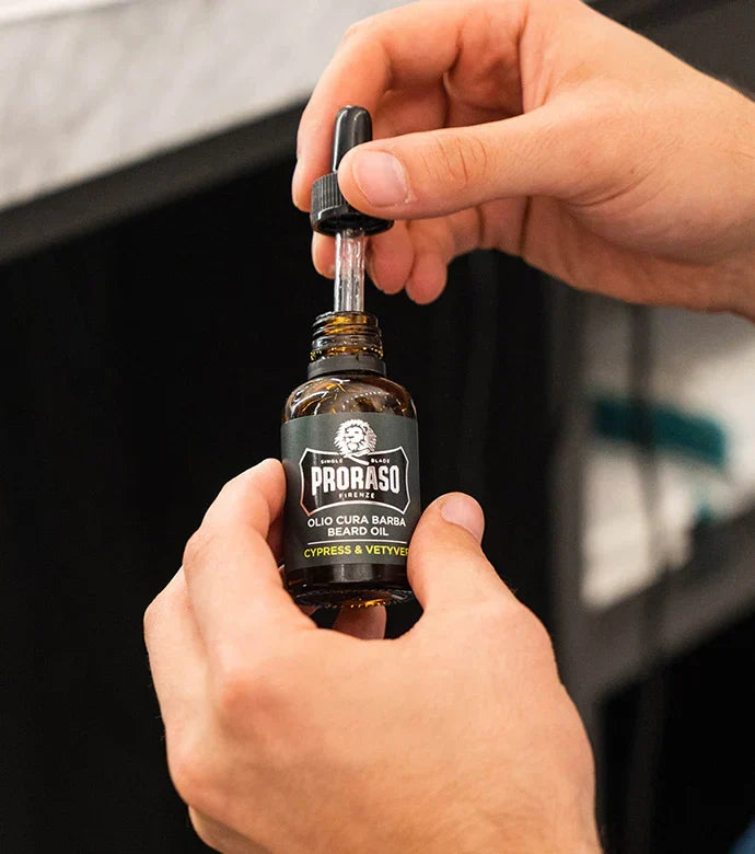 Image of Proraso Beard Oil Cypress & Vetyver 30ML-2
