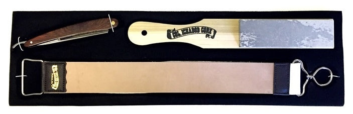 Image of 3 PC. STRAIGHT RAZOR SET #231-CW-0