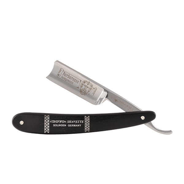 Image of Dovo Straight Razor, Ebony Barbarossa, 5/8