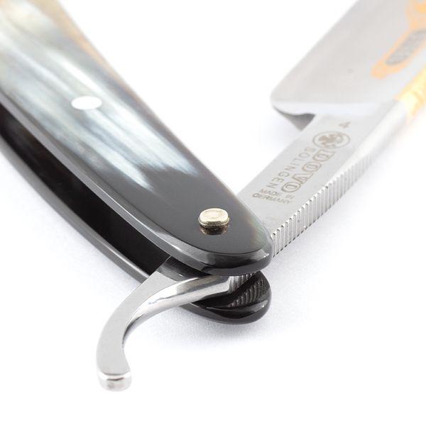 Image of Dovo Straight Razor, Horn Prima, 5/8
