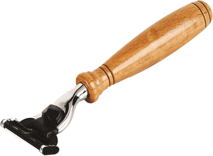 Image of Mach III Razor with Beech Wood Handle-0