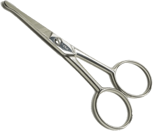 Image of Chrome Nose Hair Trimmer with Safety Tip-0