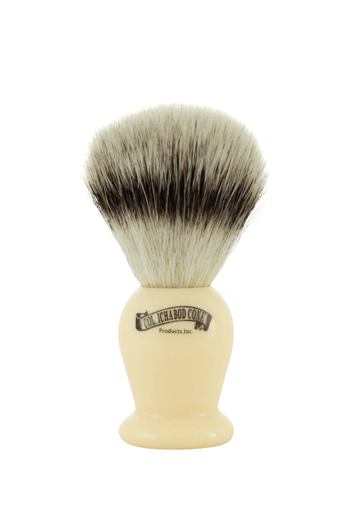 Image of Col. Conk Synthetic Shaving Brush, H:102, K:20, Faux Ivory Handle-0