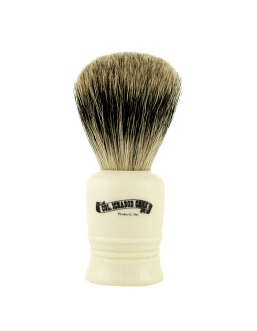 Image of Col. Conk Badger Shaving Brush, H:105, K:21, Cream Handle-0