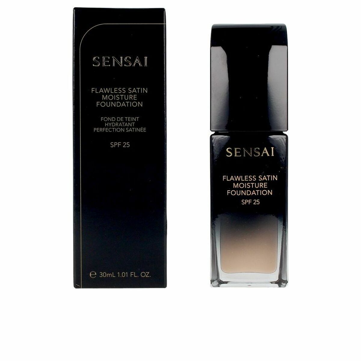 Image of Liquid Make Up Base Kanebo Sensai Nº 202-Ochre Beig Fs202-Ochre Beige Spf 25 Spf 20 30 ml-0