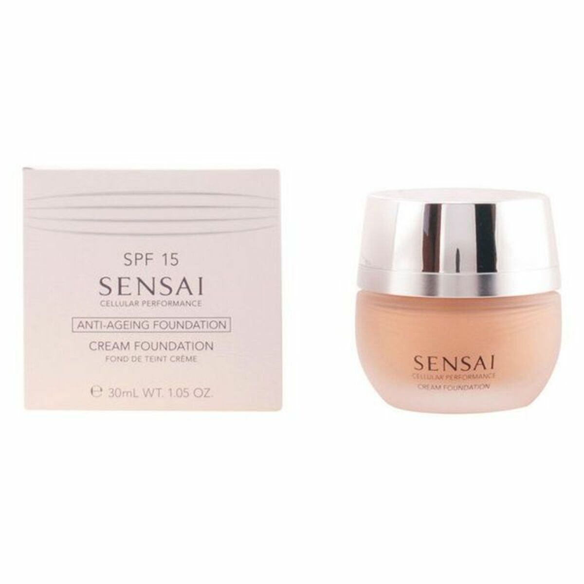 Image of Foundation Kanebo Sensai Cp Cf23-Almond Beige Spf 15 30 ml-0