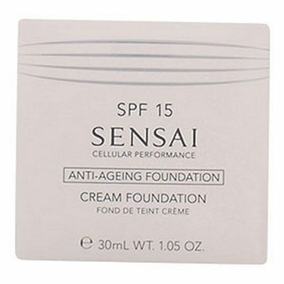 Image of Fluid Foundation Make-up Kanebo Sensai Cp cf 25 Cf25-Topaz Beige Spf 15 30 ml-3
