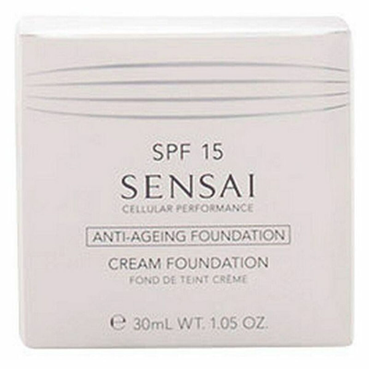 Image of Fluid Foundation Make-up Kanebo Sensai Cp cf 25 Cf25-Topaz Beige Spf 15 30 ml-1
