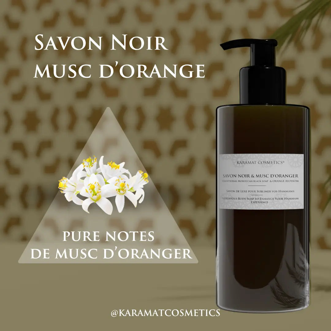 Image of Savon Noir Au Fleur D’oranger 300ml-4