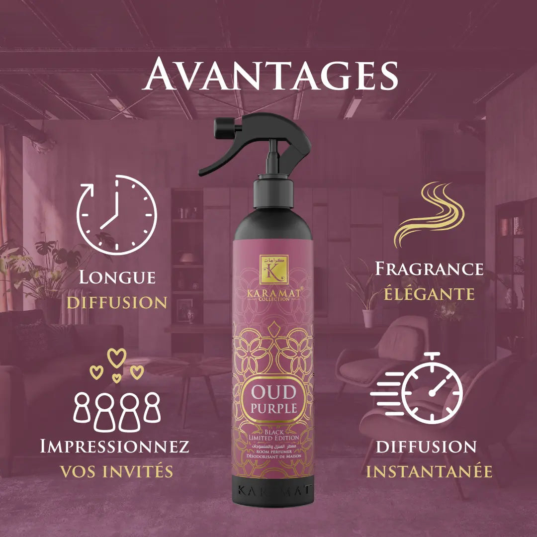 Image of Oud Purple – Parfum Pourpre d’Oud Spray 500ml-2