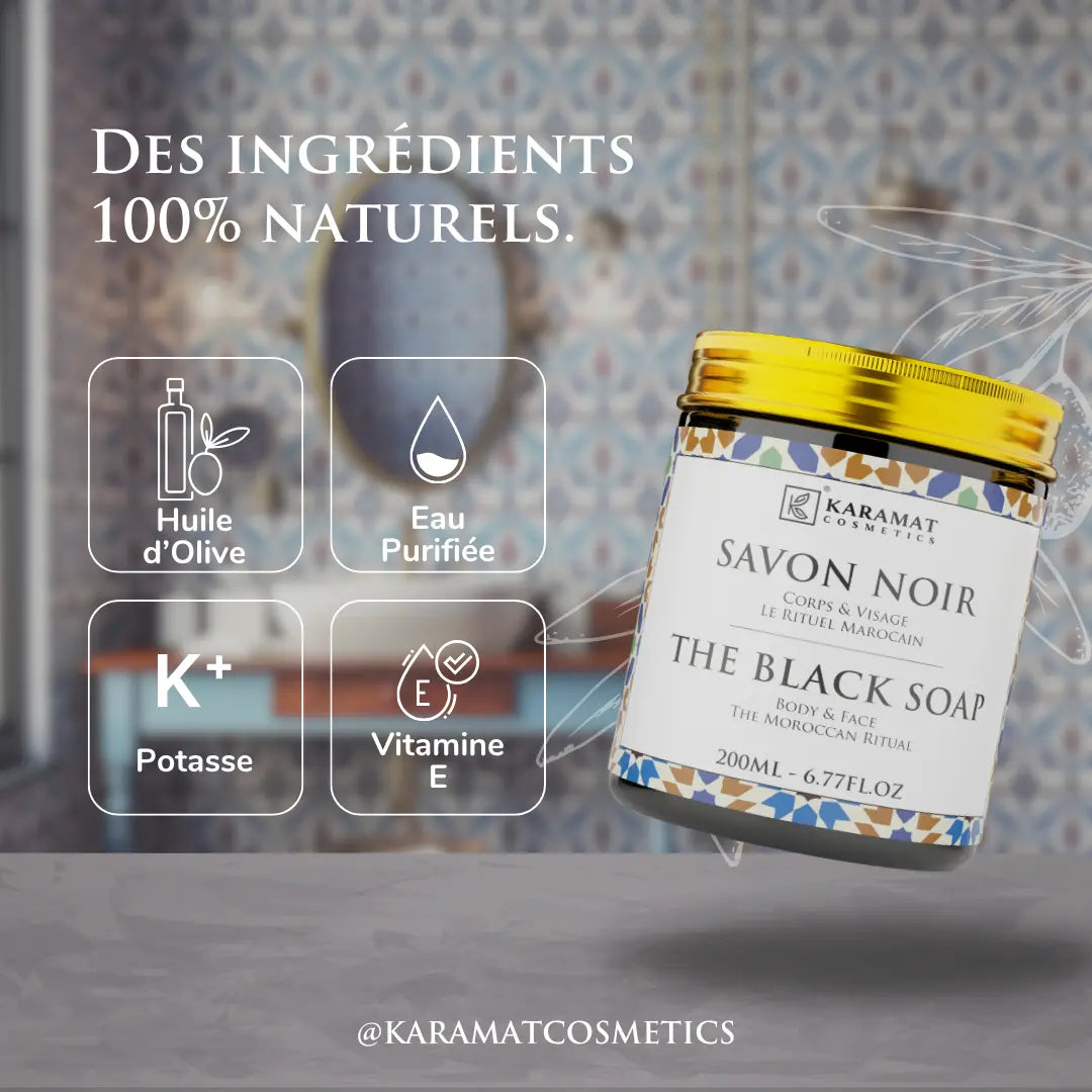 Image of Savon Noir Authentique 200ml-2