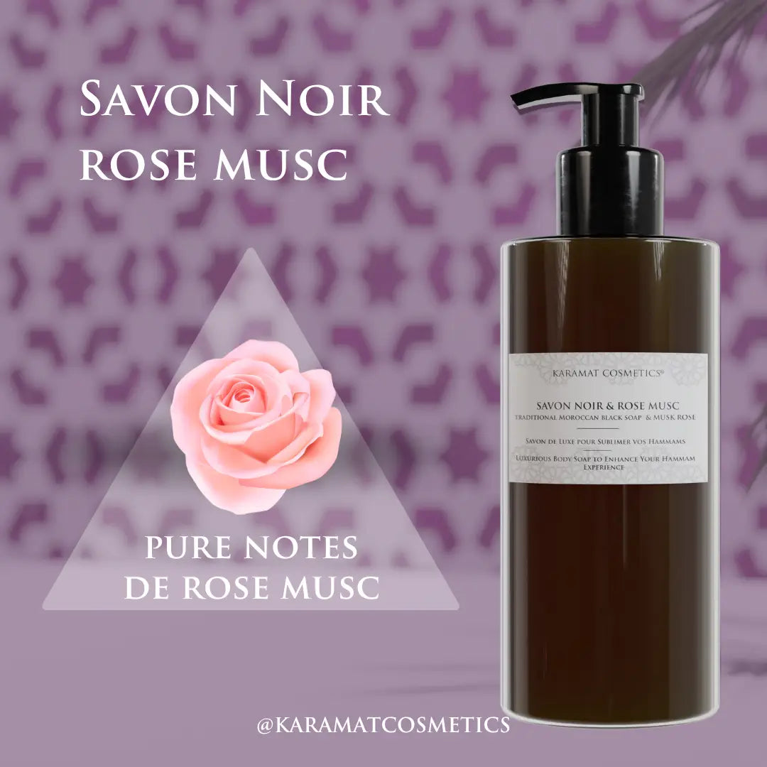 Image of Savon Noir + Rose Musc 300ml-4
