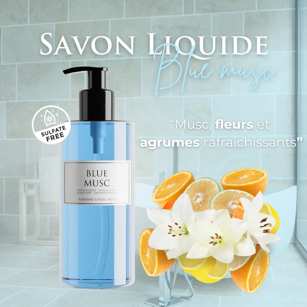 Image of BLUE MUSK Savon Liquide de Luxe 300ml-1