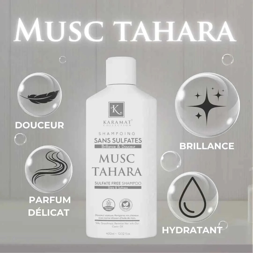 Image of MUSC TAHARA Shampooing Sans Sulfate 400ml