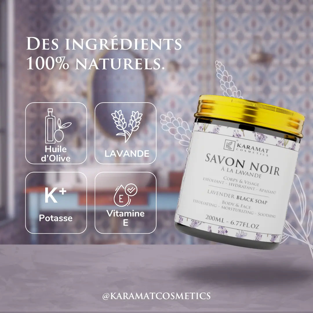 Image of Savon Noir Lavande 200ml-2