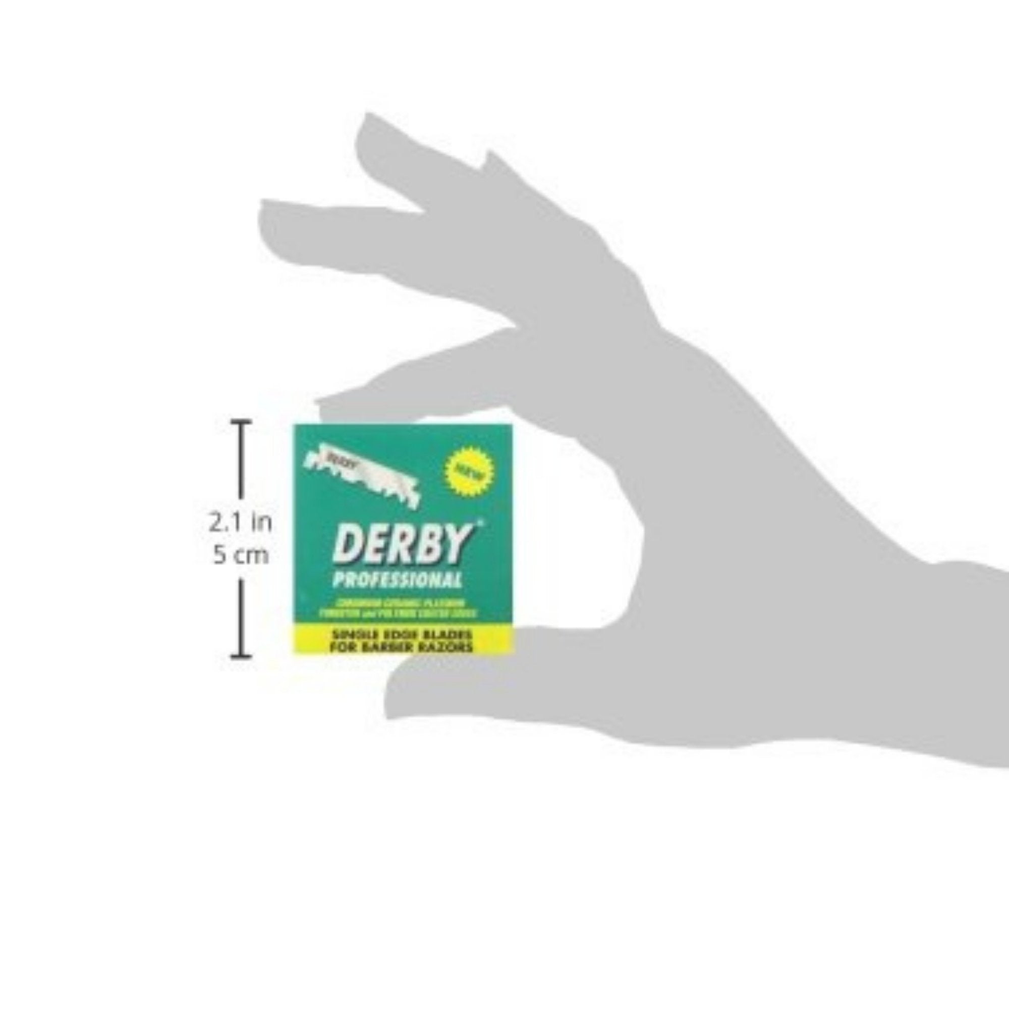 Image of Derby Professional Single Edge Razor Blade (100 Blades/Pack)-2